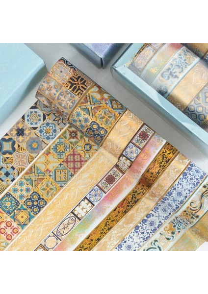 Bir Stil Van Gogh Washi Bant Seti Washi Maskeleme Dekoratif Bantlar Diy Dekor Planlayıcıları Için Scrapbooking Yapıştırıcı Okul Parti Malzemeleri (Yurt Dışından)