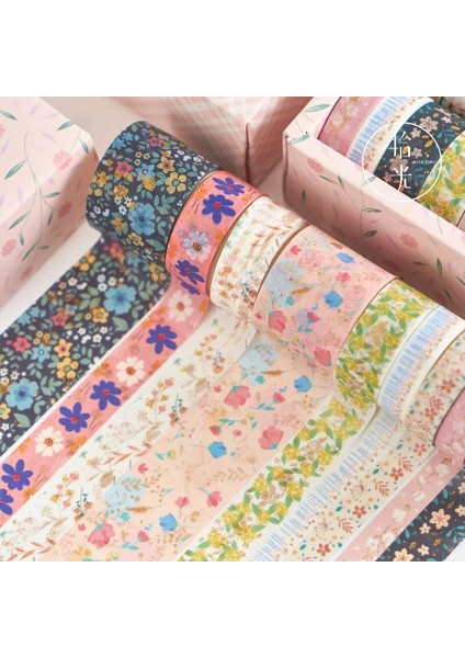 Bir Stil Van Gogh Washi Bant Seti Washi Maskeleme Dekoratif Bantlar Diy Dekor Planlayıcıları Için Scrapbooking Yapıştırıcı Okul Parti Malzemeleri (Yurt Dışından)