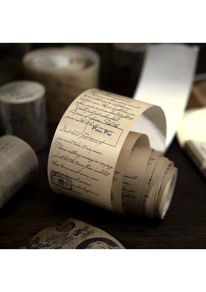 H Tarzı Vintage Washi Bant Antika Japon Maskeleme Bantları Scrapbooking Malzemeleri Için Dekoratif Günlükler Planlayıcısı Diy El Sanatları Hediye Paketleme (Yurt Dışından) fırsatları