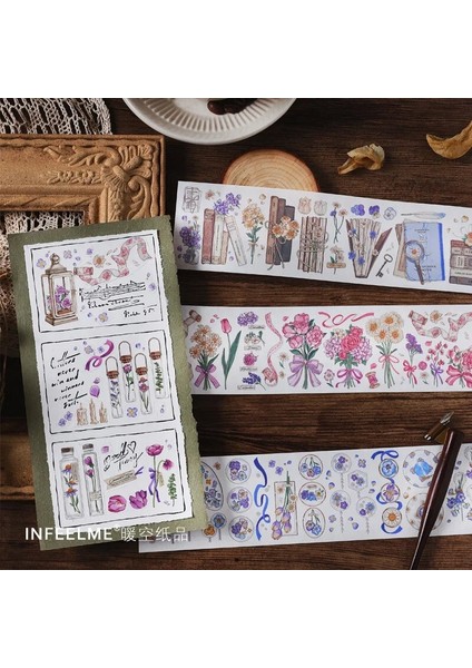 C Stili Sevimli Washi Maskeleme Bantları Japon Dekoratif Yazılabilir Doğal Yaz Sonbahar Çiçek Bandı Diy El Sanatları Sanat Scrapbooking Planlayıcısı Için (Yurt Dışından) modelleri