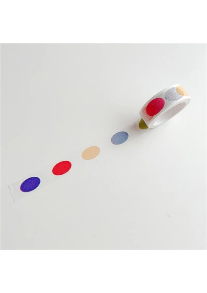 No.5 Tarzı Koreli Ins Basit Stil Karikatür Washi Bant Fotoğraf Kartı Sızdırmazlık Etiketi El Hesabı Yaratıcı Dekoratif Bant Kırtasiye 5m (Yurt Dışından)