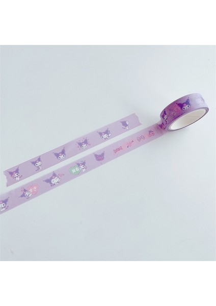 No.2 Tarzı Kore Ins Çizgi Film Karakterleri Sevimli Washi Bant Kawaii Tavşan Köpek Dıy Maskeleme Dekoratif Bant Sızdırmazlık Etiketi Kpop Kırtasiye 5 M (Yurt Dışından)