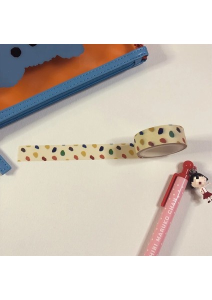 15MM x 5m Hua Stili Ins Satış Basit Sevimli Washi Bant Japonya El Kitabı Diy Dekoratif Maskeleme Bantları Sızdırmazlık Çıkartmaları Kawaii Karikatür Öğrenci Kırtasiye (Yurt Dışından) fırsatları