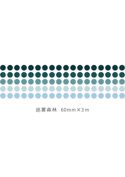 1-C Stili 1 Rulo Washi Kağıt Yumuşak Pastel Renkli Yapışkan Noktalar Scrapbooking Sanat Için Maskeleme Bandı Dıy Günlüğü Işareti Planlayıcısı Zarf Sızdırmazlık (Yurt Dışından)