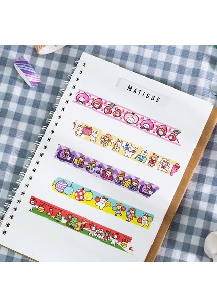 Bir Stil Kutu Süper Tatlı Serisi Maskeleme Washi Bant Sevimli Kız Dekoratif Yapışkan Bant Diy Scrapbooking Sticker Etiket Kırtasiye (Yurt Dışından) indirimleri
