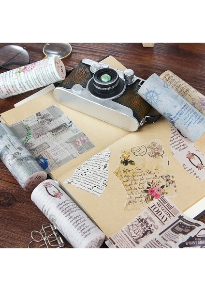 No.12 Tarzı 10CM * 5m Vintage Ingilizce Posta Damgası Posteri Harita Dekoratif Yapışkan Bant Maskeleme Washi Bant Dıy Scrapbooking Sticker Etiket (Yurt Dışından) indirimleri