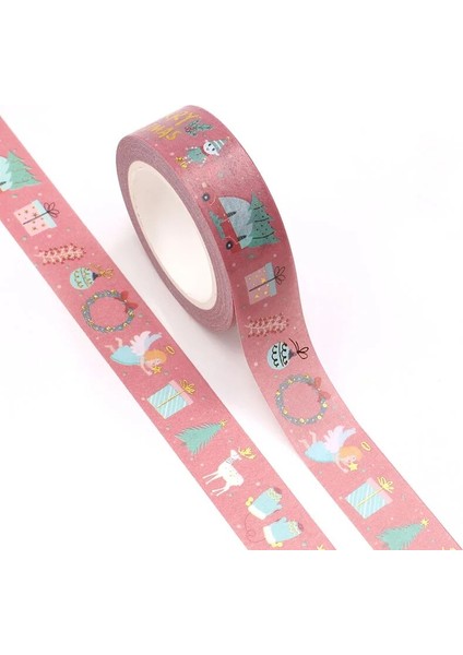 G234 Stili G Folyo Washi Bant Scrapbooking Maskeleme Yapışkan Bantlar Kağıt Japon Kawaii Kırtasiye Çıkartmalar Okul Malzemeleri (Yurt Dışından)