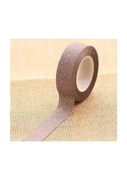 No.11 Stili 16 Renk Sıcak Satış 10M Glitter Washi Yapışkan Kağıt Maskeleme Yapışkan Bant Etiket Zanaat Dekoratif Diy (Yurt Dışından)
