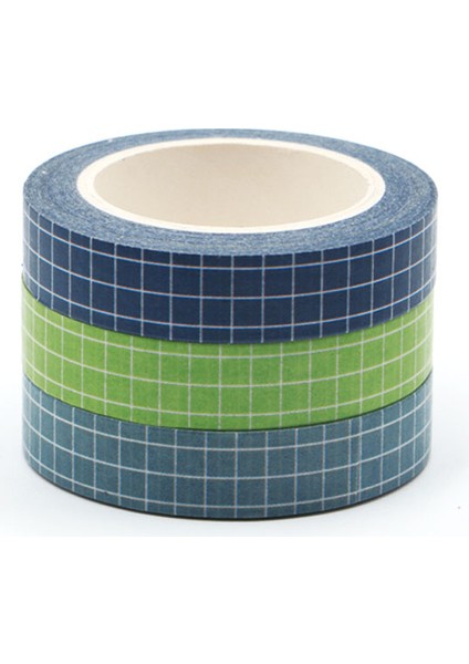No.2 Tarzı Lot Renk Izgarası Dekoratif Washi Bant Seti Japon Kağıt Etiketler Scrapbooking Yapıştırıcı Washitape Kırtasiye (Yurt Dışından) modelleri