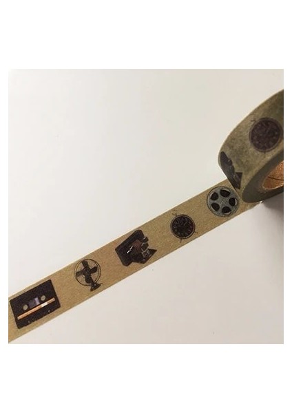 NO.662 Stili S Beden Jiataihe Vintage Washi Bant Vintage Eyfel Kulesi Dıy Dekoratif Scrapbooking Planlayıcısı Maskeleme Bandı Yapışkan Bant Etiket Sticker S (Yurt Dışından)