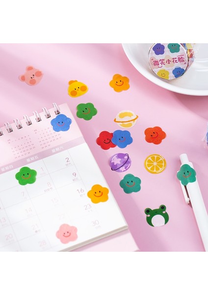 1-E Stili Ute Kawaii Karikatür Çiçek Meyve Hayvan Washi Bantlar Dıy Karalama Defteri Sticker Dekoratif Kırtasiye Günlüğü Kitap Albümü Için (Yurt Dışından) fırsatları