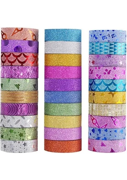 Bir Stil Washi Bant Kırtasiye Scrapbooking Dekoratif Yapışkan Bantlar Dıy Renk Maskeleme Bandı Okul Ofis Malzemeleri Yapıştırıcı (Yurt Dışından) fiyatları