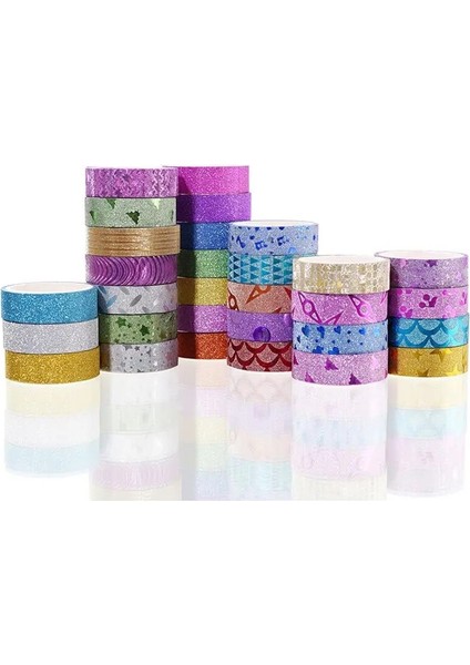Bir Stil Washi Bant Kırtasiye Scrapbooking Dekoratif Yapışkan Bantlar Dıy Renk Maskeleme Bandı Okul Ofis Malzemeleri Yapıştırıcı (Yurt Dışından) modelleri