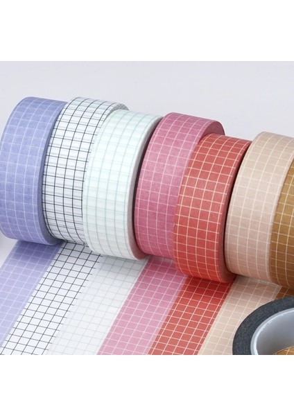 Pg-6 Stili Washi Bant Seti Renkli Washitapes Dekoratif Maskeleme Sarma Kağıt Bant Hediyeleri Sarmak Için El Sanatları Scrapbooking Etiketleme Kodlama (Yurt Dışından) modelleri