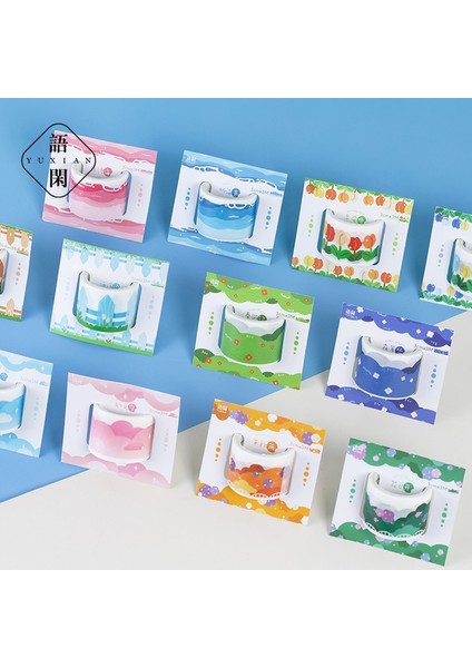 No.3 Tarzı Karikatür Sevimli Çiçek Bulut Washi Bant Kırtasiye Renk Maskeleme Dekoratif Bant Diy Sahne Kolaj Malzemeleri Kawaii Sızdırmazlık Etiketi (Yurt Dışından) fırsatları