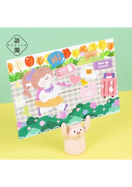 No.3 Tarzı Karikatür Sevimli Çiçek Bulut Washi Bant Kırtasiye Renk Maskeleme Dekoratif Bant Diy Sahne Kolaj Malzemeleri Kawaii Sızdırmazlık Etiketi (Yurt Dışından) indirimleri