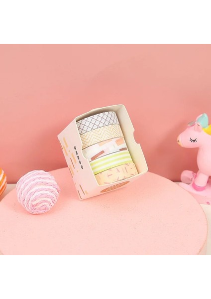 Bir Stil Olid Renk Washi Bant Maskeleme Bandı Set Planlayıcısı Scrapbooking Dekorasyon Dergisi Dıy Yapışkan Bant Kırtasiye (Yurt Dışından)