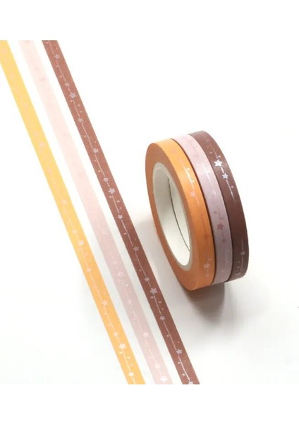 G222 Stili G Folyo Washi Bant Scrapbooking Maskeleme Yapışkan Bantlar Kağıt Japon Kawaii Kırtasiye Çıkartmalar Okul Malzemeleri (Yurt Dışından)