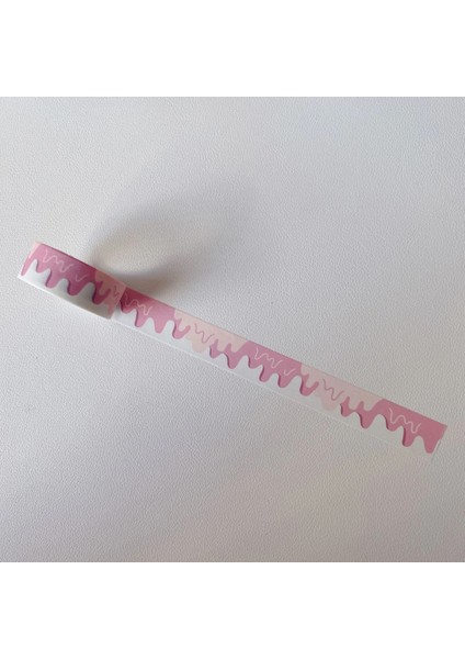 1 Adet E Tarzı 15MM * 30MM Ins Degrade Washi Bantlar Dostu Dil Maskeleme Bandı Günlüğü Kırtasiye Sticker Dıy Dekor Dergisi Yapışkan Bant (Yurt Dışından)