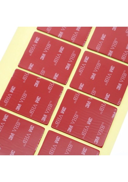 10 Adet Tarzı 3m Güçlü Çift Taraflı Yapışkan Akrilik Köpük Bant Çift Taraflı Ofis Yapışkan Bant Gri x x 2 mm x (Yurt Dışından)