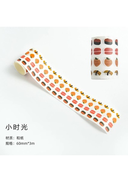 C Stili 8 Stil Kawaii Maskeleme Bandı Dekoratif Washi Bant Sevimli Küçük Çıkartmalar Günlüğü Defter Scrapbooking Kırtasiye Okul Ofisi (Yurt Dışından)