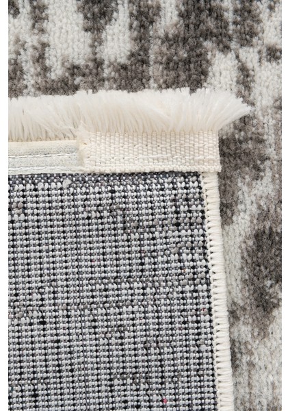 Life Makine Halısı 6031 Gri 100 x 200 Saçaklı