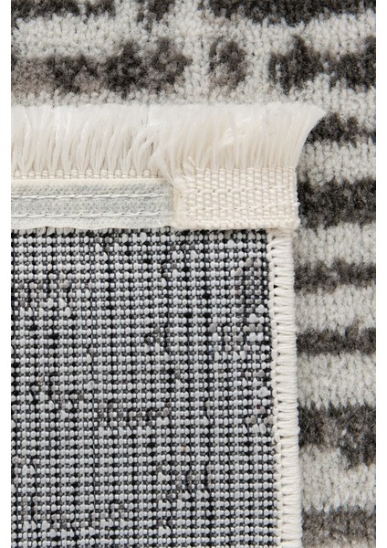 Life Makine Halısı 6061 Gri 100 x 300 Saçaklı
