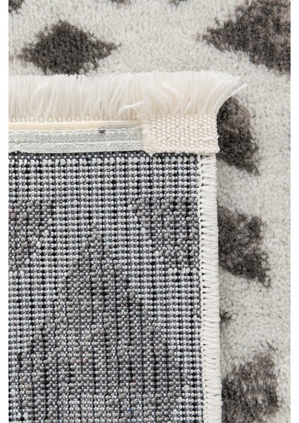 Life Makine Halısı 6011 Gri 100 x 200 Saçaklı