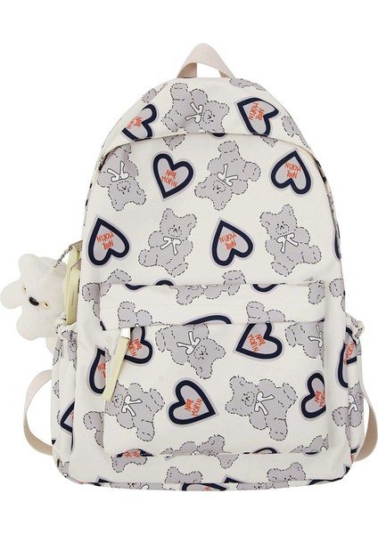 Sevimli Karikatür Ayı Basit Sırt Çantası (Yurt Dışından)