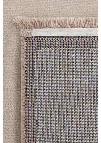 Life Makine Halısı 6081 Bej 100 x 200 Saçaklı