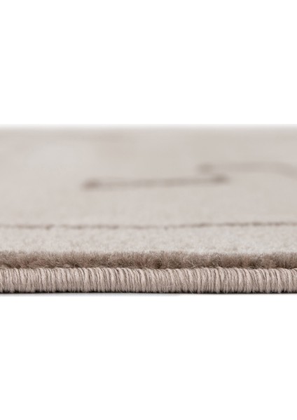 Life Makine Halısı 6081 Bej 100 x 200 Saçaklı