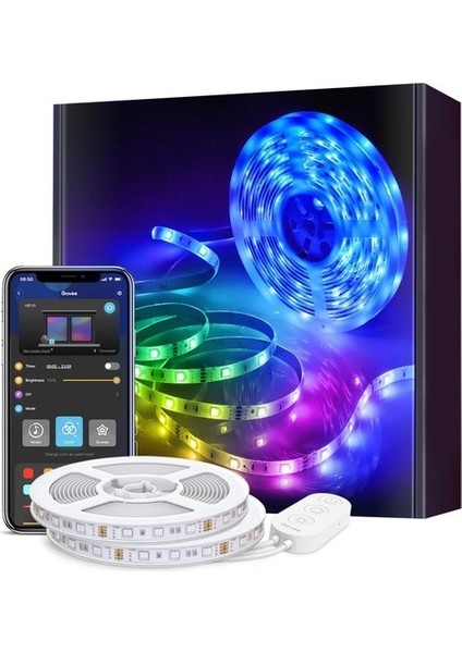 H61103A3 Rgb Wifi + Bt LED Şerit 10 M Aydınlatma