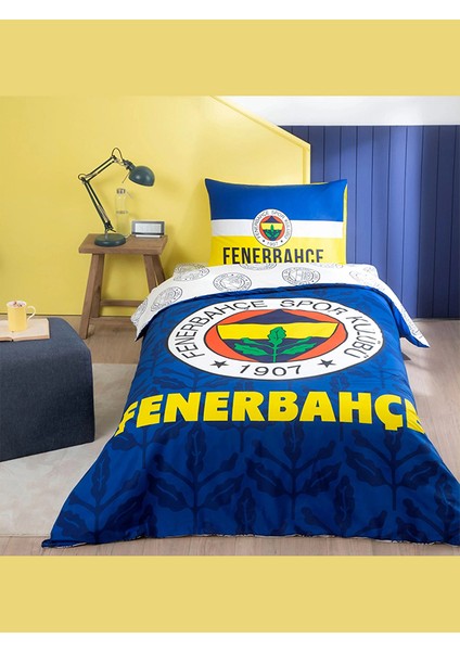 Lisanslı Nevresim Takımı Fenerbahçe Palamut Tek Kişilik