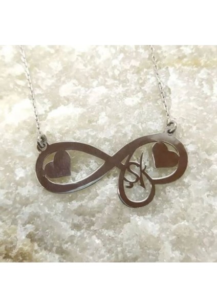 Harfli Sonsuzluk Gümüş Kolye fiyatları