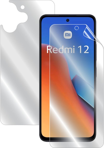 Ipg Xiaomi Redmi 12 Için Ipg Hydrogel Tam Kaplama (Ekran Ve Arka Koruma)