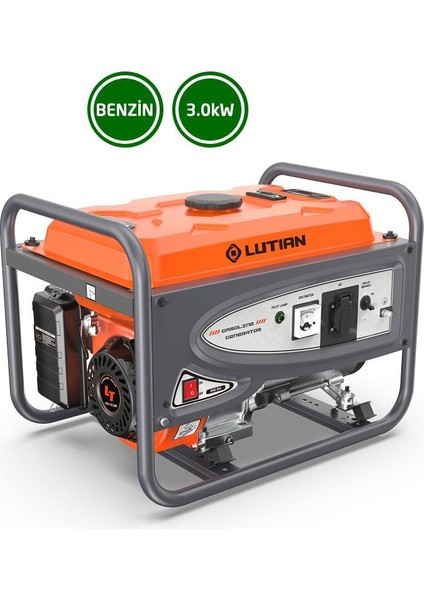 Eco LT3900N-4 Ipli Euro5 Benzinli Jeneratör 220V 3 kw