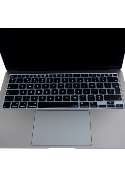 Macbook Air M1 Klavye Kılıfı UK(EU) İngilizce Harf Baskı A2179 A2337 ile Uyumlu