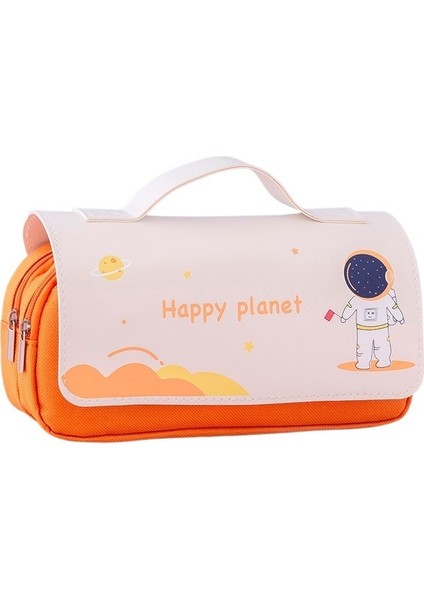 Yeni Karikatür Ilkokul Öğrencisi Kalem Kutusu Büyük Kapasiteli Sevimli Taşınabilir Kalem Kutusu Astronot Kalem Kutusu (Yurt Dışından)