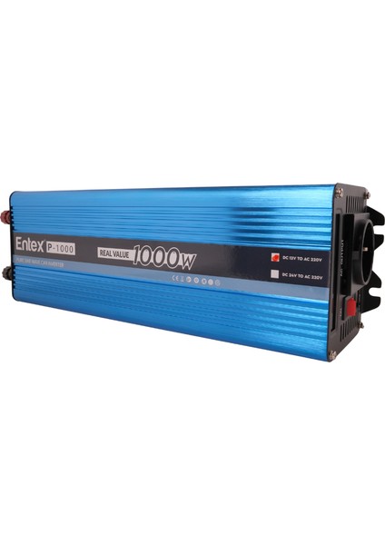 12 V Volt 1 Kw 1000 W Watt Tam Saf Sinus Solar Inverter 220 Çevirici Invertör Dijital Ekranlı Dönüştürücü