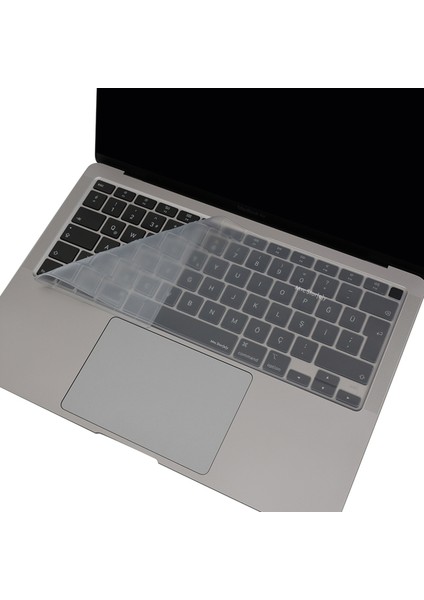 Macbook Air M1 Klavye Kılıfı UK(EU) İngilizce Harf Baskı A2179 A2337 ile Uyumlu