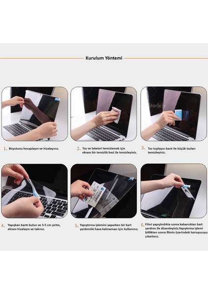 Ekran Koruyucu Macbook Air A1369 A1466 ile Uyumlu 2017 Yılı Öncesi 0.2MM Anti Scratch
