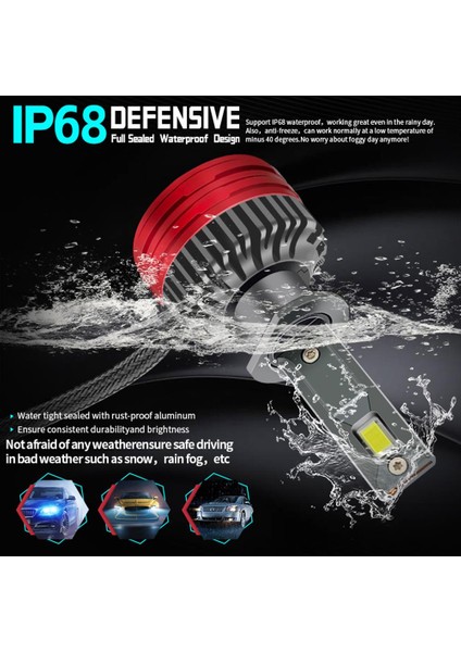 Led far ampulü canbus 110W 22000LM H3 12V / LAAM924 fiyatları