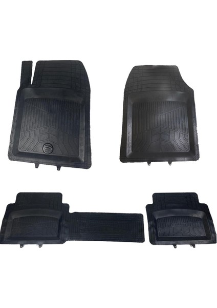 Pufi kauçuk (havuzlu) paspas move-siyah / TEPAY507-S