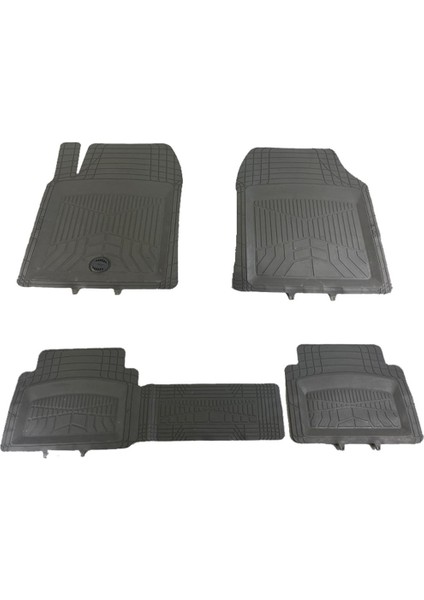 Pufi kauçuk (havuzlu) paspas move-gri / TEPAY508-G