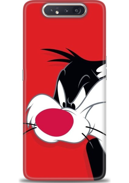 Samsung Galaxy A80 Kılıf Hd Baskılı - Sylvester