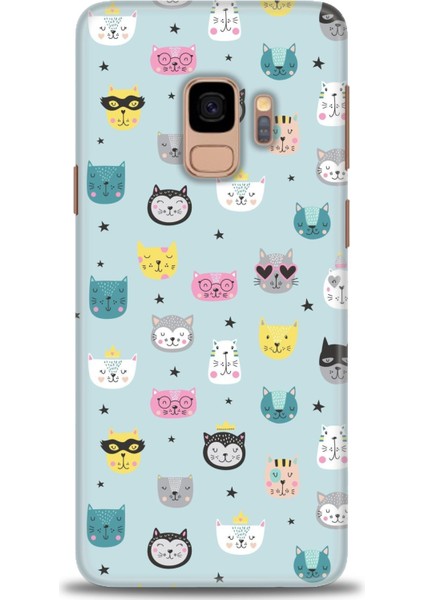 Samsung Galaxy S9 Kılıf Hd Baskılı - Cats
