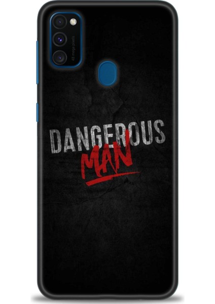 Samsung Galaxy M21 Kılıf Hd Baskılı - Dangerous Man