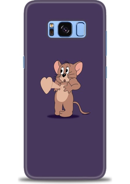 Samsung Galaxy S8 Plus Kılıf Hd Baskılı - Aşık Jerry