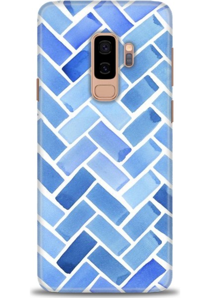 Samsung Galaxy S9 Plus Kılıf Hd Baskılı - Mavi