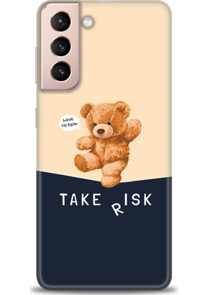 Samsung Galaxy S21 Plus Kılıf Hd Baskılı - Take Risk